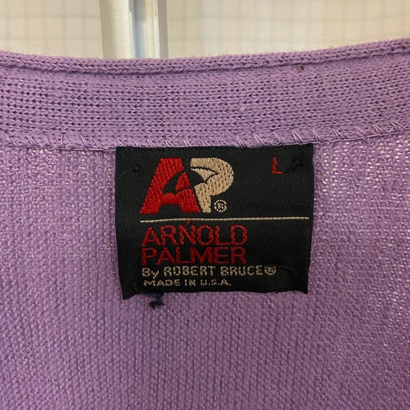 arnold palmer cardigan - Picture 3 of 3